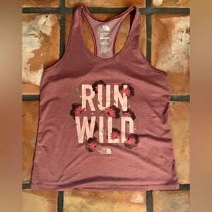 The Northface Run Wild tank. Size:medium
